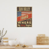 Sun Valley Idaho Poster (Küche)