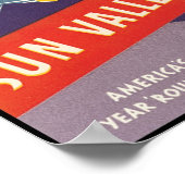 Sun Valley Idaho Poster (Ecke)