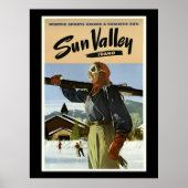 Sun Valley, Idaho Reise Poster (Vorne)