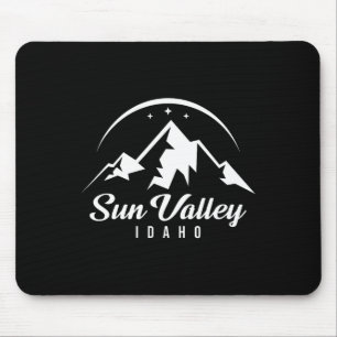 Sun Valley Idaho Skigebiet Snowboarden Mousepad