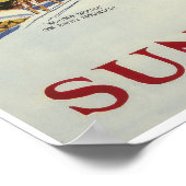 Sun Valley, Idaho, Skipposter Poster (Ecke)