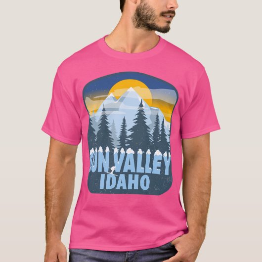 Sun Valley Idaho T-Shirt (Vorderseite)