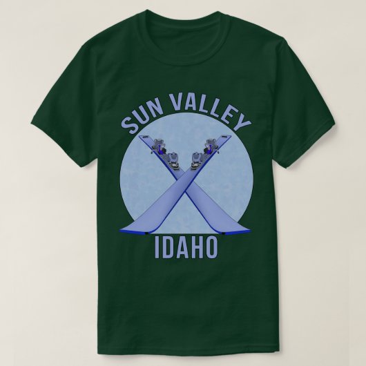 Sun Valley Idaho T-Shirt (Design vorne)