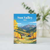 Sun Valley, Idaho, USA Postkarte (Stehend Vorderseite)