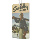 Sun Valley Idaho Vintage Reise Lufterfrischer (Links)