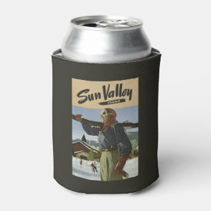 Sun Valley, Idaho Vintage Travel kann kühler Dosenkühler