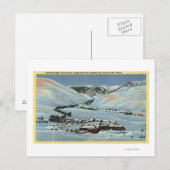 Sun Valley, Identifikation - Winter-Szene, Sun Postkarte (Vorne/Hinten)