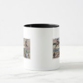 Sun Valley, IDRodeo Bull Dogging Scenes Tasse (Zentrum)