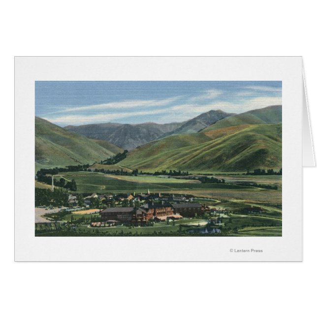 Sun Valley, IDSummer Scene of Sun Valley Lodge (Vorderseite (Horizontal))