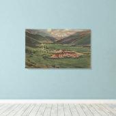 Sun Valley, IDView of Sun Valley Lodge Leinwanddruck (Insitu (Holzboden))