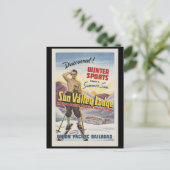 Sun Valley Lodge Idaho Postkarte (Stehend Vorderseite)