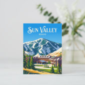 Sun Valley Resort USA Postkarte (Stehend Vorderseite)