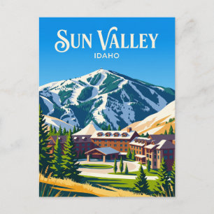 Sun Valley Resort USA Postkarte