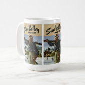 Sun Valley USA Vintage Travel Tasse (Vorderseite Links)