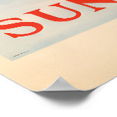 Sun Valley Vintage Reiseposter Drucke (Ecke)