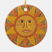 Sun-Verzierung 2 Keramik Ornament (Hinten)