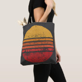 SUN Vintag Grunge Circle Illustrations vintage, ci Tasche (Von Nahem)