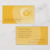 Sun-Visitenkarte Visitenkarte (Vorne/Hinten)