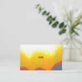 Sun-Visitenkarten Visitenkarte (Stehend Vorderseite)