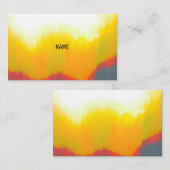 Sun-Visitenkarten Visitenkarte (Vorne/Hinten)