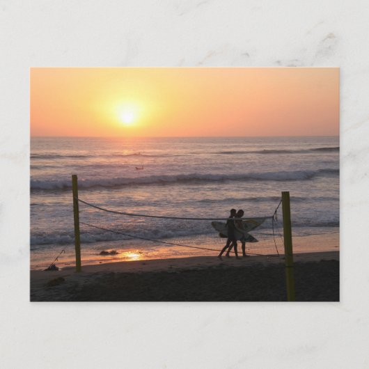 Sun Volley & Surf Postkarte (Vorderseite)