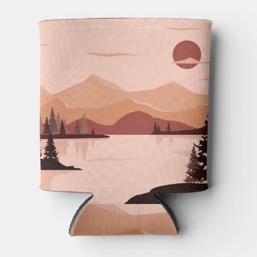 Sun Wall Art: Boho Modern. Dosenkühler (Vorderseite)