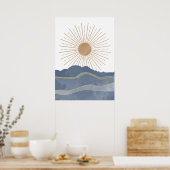Sun Wall Art Poster (Küche)