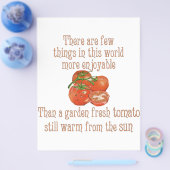 Sun Warme Tomaten Flyer (Einzeln)