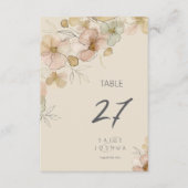 Sun-Washed Garden Wedding Floral ID1283 Einladung (Vorderseite)