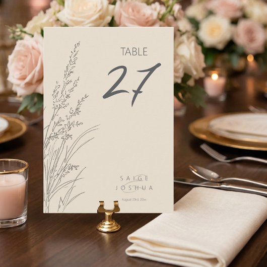 Sun-Washed Garden Wedding ID1283 Einladung