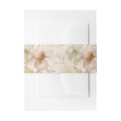 Sun-Washed Garden Wedding ID1283 Einladungsbanderole (Vorderseite Beispiel)