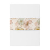 Sun-Washed Garden Wedding ID1283 Einladungsbanderole (Rückseitenbeispiel)