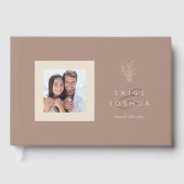 Sun-Washed Garden Wedding ID1283 Gästebuch (Vorderseite)