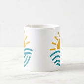 Sun & Wave Kaffeetasse (Mittel)