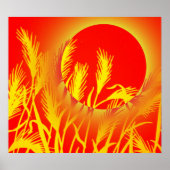 Sun Wheat Poster (Vorne)