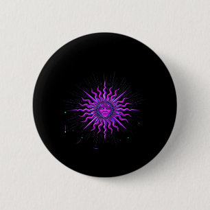 Sun - Whimsigoth Graphic Button