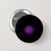 Sun - Whimsigoth Graphic Button (Vorne & Hinten)