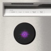 Sun - Whimsigoth Graphic Magnet (In Situ (Geschirrspüler))