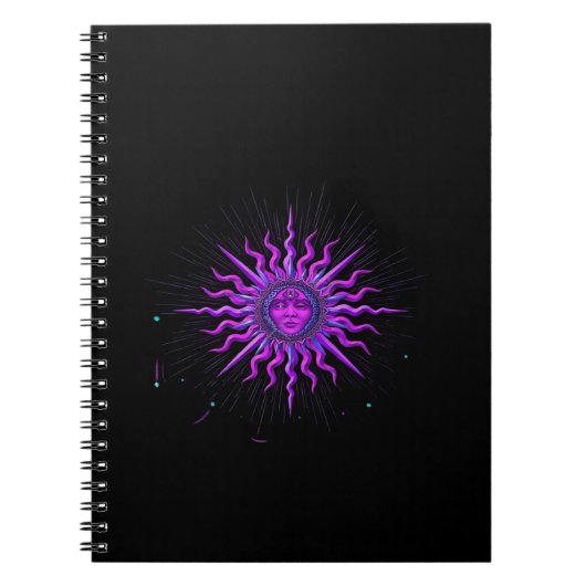 Sun - Whimsigoth Graphic Notizblock (Vorderseite)