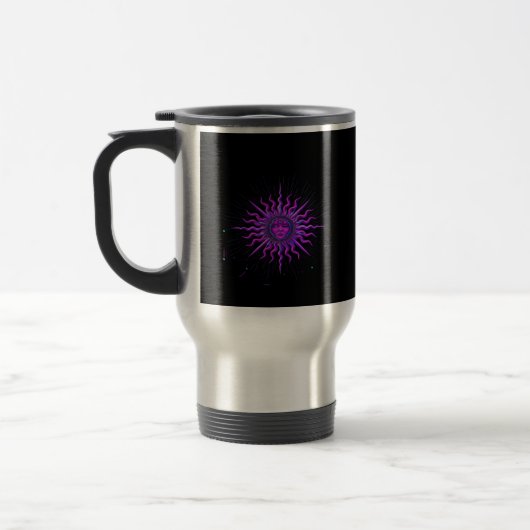 Sun - Whimsigoth Graphic Reisebecher (Links)