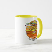 Sun Worshiper Tasse (VorderseiteRechts)