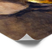 "Sun Worshiping in Montana" von Charles Russell Poster (Ecke)