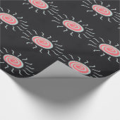 Sun Wrapping Paper Geschenkpapier (Ecke)