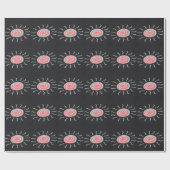 Sun Wrapping Paper Geschenkpapier (Flach)