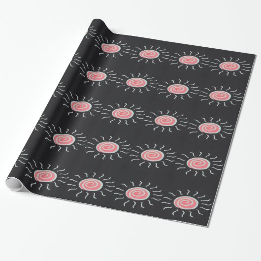 Sun Wrapping Paper Geschenkpapier (Ungerollt)