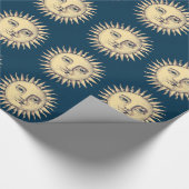 Sun Wrapping Paper Geschenkpapier (Ecke)