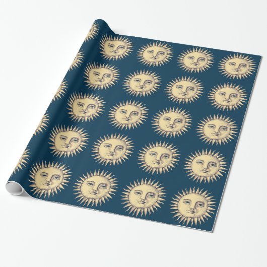 Sun Wrapping Paper Geschenkpapier (Ungerollt)