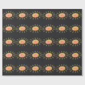 Sun Wrapping Paper Geschenkpapier (Flach)