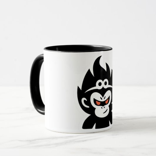Sun Wukong Minimalistische Tasse (Vorderseite Links)