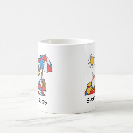 Sun Your Buns Tasse (Mittel)